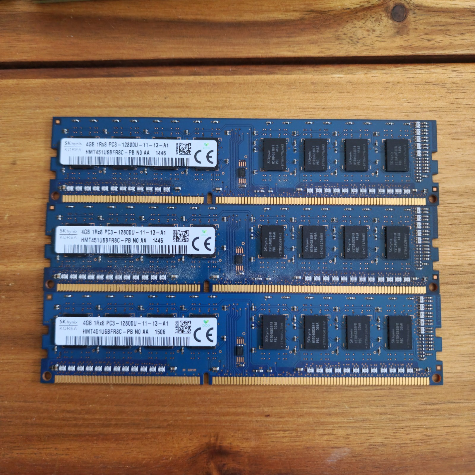 SKHynix4GBDDR3RAMHMT451U6BFR8C-PBNOAA1Rx8PC3-12800U-11-13-A<wbr>1