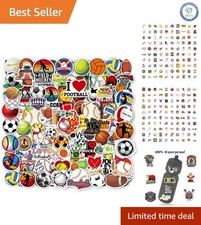 Colorful 200 Pcs Sport Stickers - Perfect for Water Bottles, Laptops  More