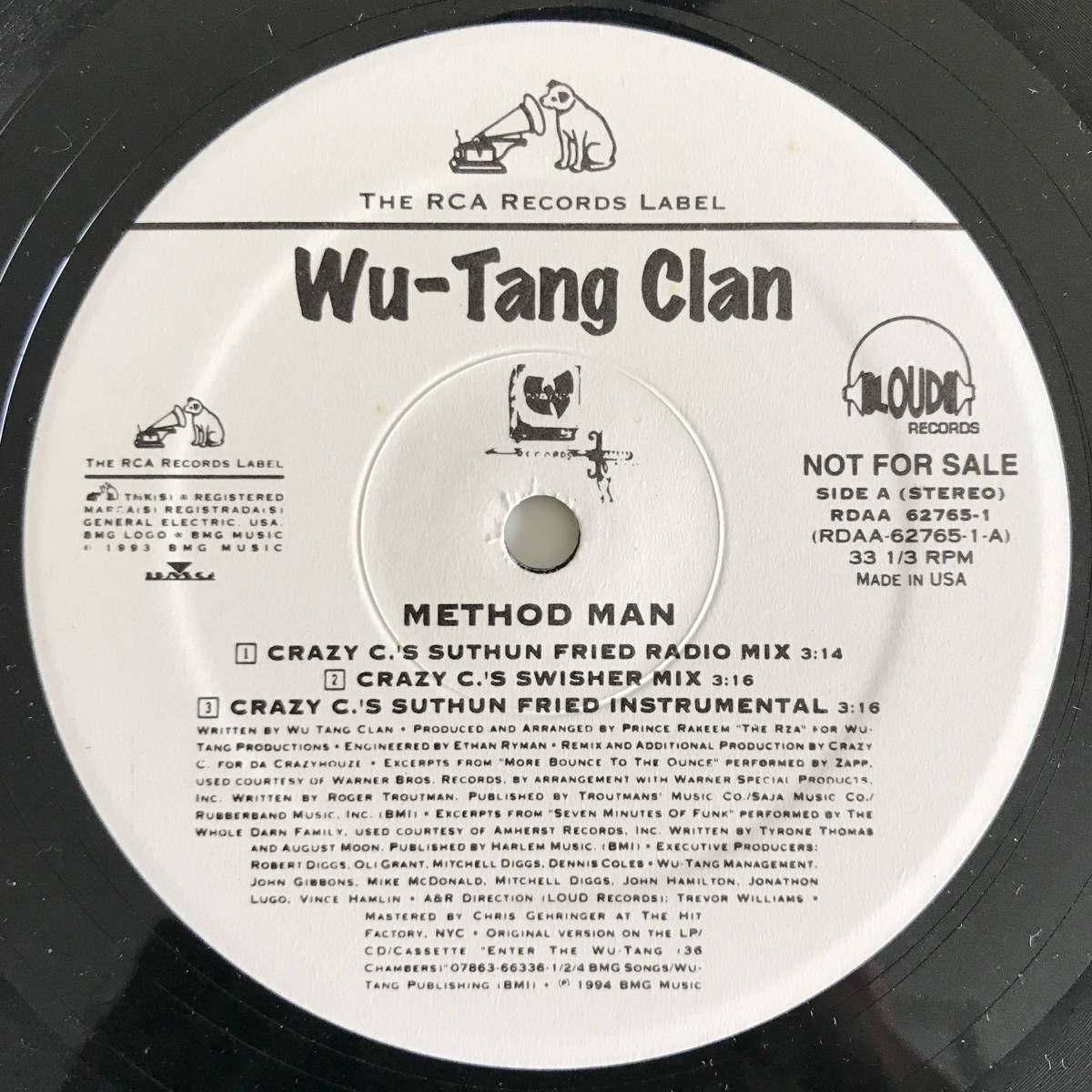 Wu-Tang Clan - Method Man Crazy C Remixes | eBay