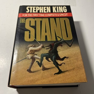 The Stand: Complete & Uncut Edition Stephen King (1990, Hardcover)  VG