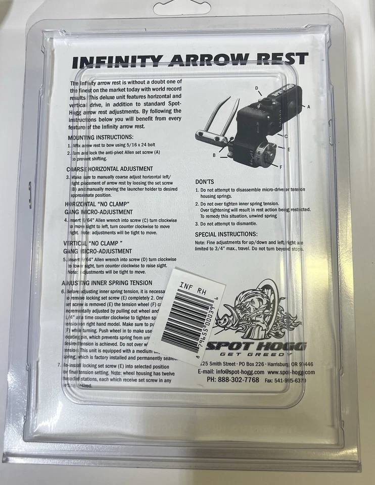 Spot Hogg The Infinity Rest Black RH - Image 2 of 2