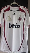 Signed Beckett Authenticated Pirlo Champions League Final Shirt AC Milan