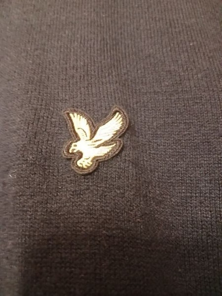 Men Lyle & Scott Sweatshirt Dark Blue Cotton 42