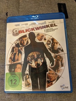 8 Blickwinkel (Blu-ray) Dennis Quaid, Forest Whitaker , Gebraucht: gut