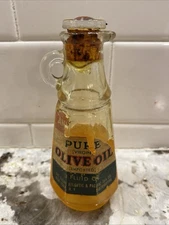 Antique Olive Oil Bottle. 3oz The Great Atlantic & Pacific Tea Co.