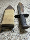 World War I Fighting Knife US MOD 1917 Phila 1918 Military WW1 w/Scabbard