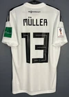 MEN MULLER #13 GERMANY 2018/2019 DEUTSCHLAND SOCCER FOOTBALL SHIRT JERSEY SIZE M