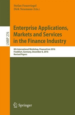 Enterprise Applications, Markets and Services in the Finance Industry Buch xi