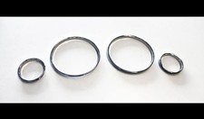 Chrom Instrumente Tacho Ringe Blenden Tachochromringe passend für Opel Corsa B T
