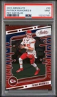 Patrick Mahomes II 2024 Absolute #50 PSA 9 Red and Blue Chiefs