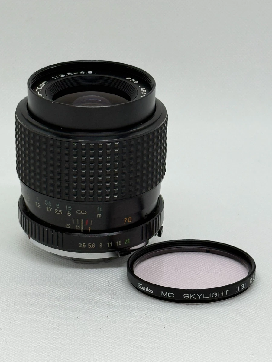 【セール】MINOLTA XD シルバー MD ROKKOR 35-70mm セール】MINOLTA XD シルバー MD ROKKOR 35-70mm Minolta MD f/3.5