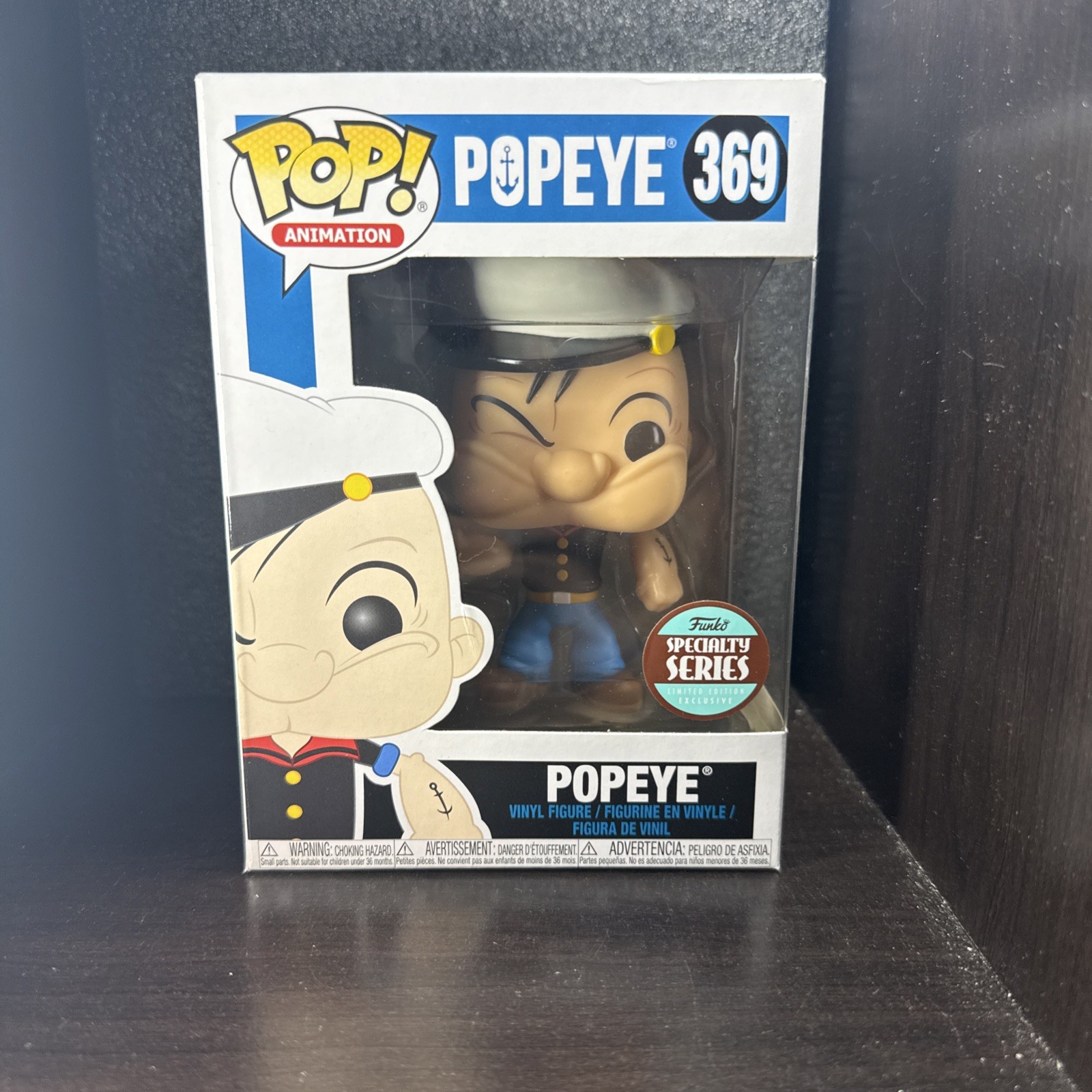 Funko Pop! Animation: Popeye Specialty Series Vinyl Figure #