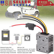 Waterproof DC 48V 36V to 12V 20A 240W Step Down DC to DC Voltage Regulator