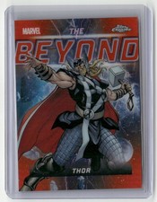 2026 Topps Chrome Marvel THOR /25 The Beyond Orange Refractor #177