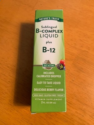 vitamin b komplex mit B12 nur aufgemacht