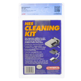 Graded NES Cart CIB - NES Cleaning Kit CGC 8.0