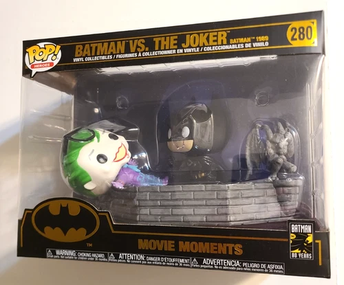 Funko Pop DC Movie Moments #280 Batman Vs The Joker (Batman 1989)