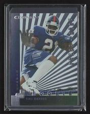 1997 Donruss #205 Tiki Barber Press Proofs Silver #/1500 RC