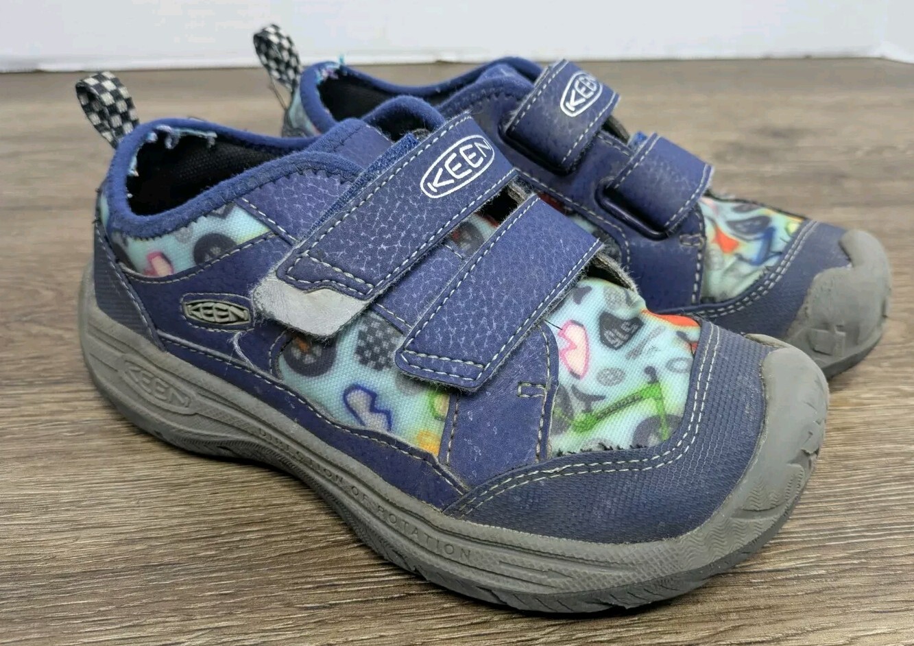 Scarpe sneakers blu KEEN Speed Hound bambino ragazzo taglia 1 escursionismo outdoor