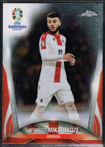 Topps Chrome ☆ UEFA EURO 2024 ☆ Football Cards #1 to #150 - Picture 47 of 147