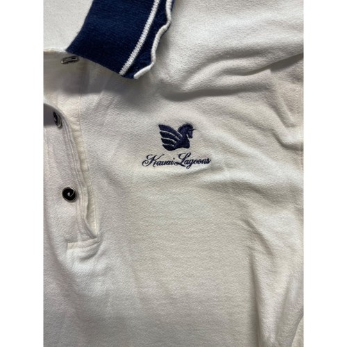 Kauai Lagoons Vintage Polo Short Sleeve Shirt Top - Picture 2 of 10