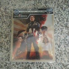Captain America The First Avenger Steelbook 4K Ultra HD + Blu-Ray + Digital LE