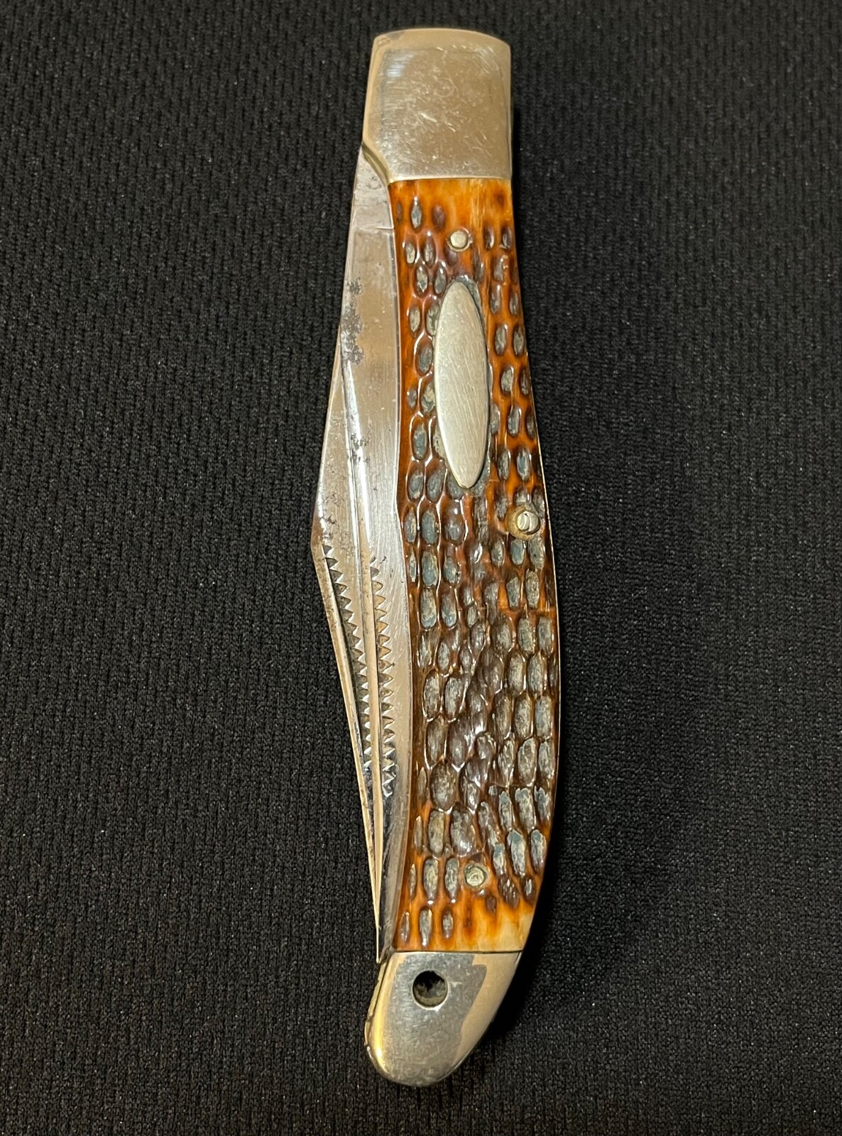 Antique Old Western Knife -062 -2-Blade -Vtg Collection -Boulder USA