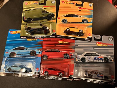 Hot Wheels Deutschland Design 5台セット 2022 Hot wheels Premium Car culture Deutschland Design Set