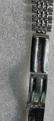 Longines 1968 Kestenmade Beads of Rice watch bracelet For Parts Or Repair - Picture 9 of 18