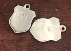 Vintage Belgie & Lindau 835 Silver Enamel Travel Shield Bracelet Charm Lot — photo 6