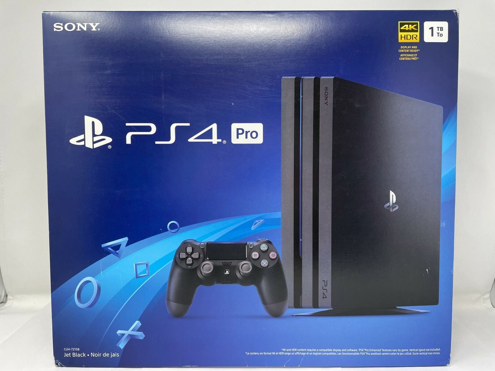Sony PlayStation 4 Pro 1TB Console - Jet Black [1TB PS4 w 