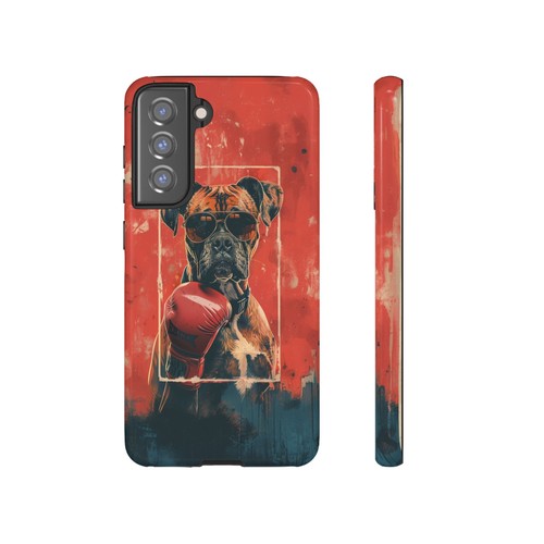 Boxer Dog Boxing Gloves - Phone Ink Cover Case for iPhone, Galaxy, Pixel - 第 276/281 張圖片