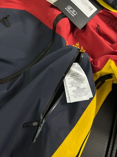 Arc Songtsam Collab Shell Jacket Waterproof Hiking Bird Windproof Outwear Coat - Picture 7 of 18