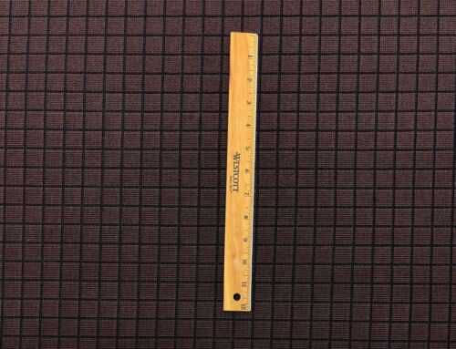 HBF TEXTILES NEEDLEPOINT GRID NIGHTINGALE BROWN FURNITURE FABRIC BY YARD 52"W - Picture 3 of 6