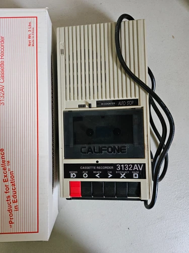 Califone Cassette Recorder 3100AV Series 