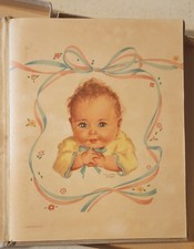 Baby Memory Book Of Baby's First Years Unused 1955 W Box