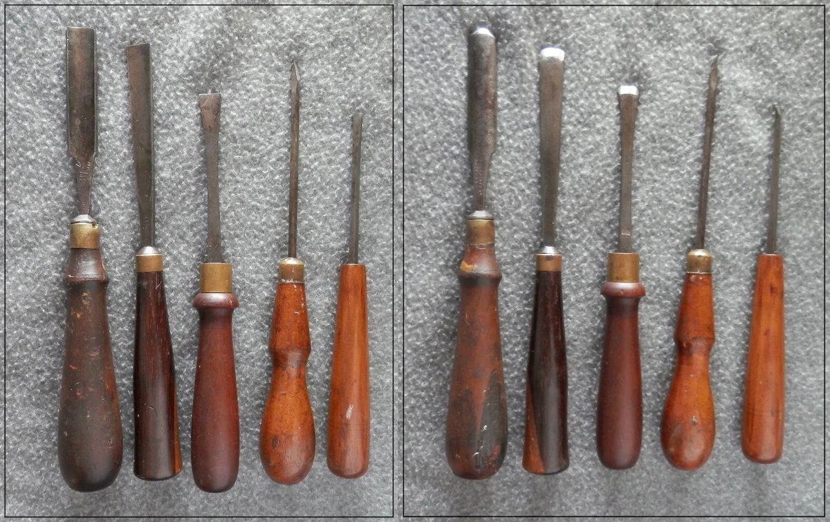 Old wood carving tools for sale deals