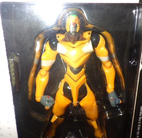 Kaiyodo Revoltech Eva-00 Proto Type Yellow Figure Genesis Evangelion Excellent - Picture 11 of 24