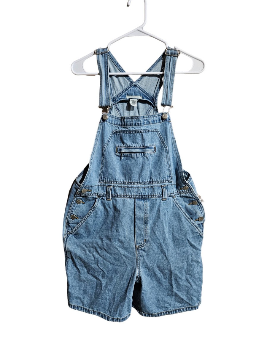 Vintage Women's Bib Overall Shorts Crossroads Sz Small