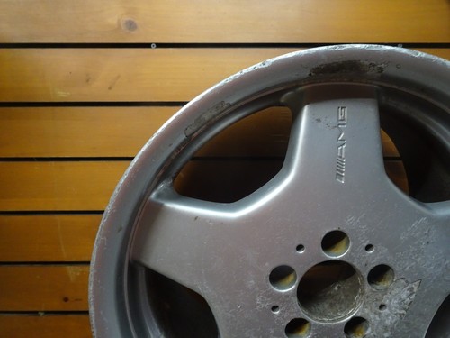 Mercedes Benz CL500 OEM Rear Aluminum Wheel 18x9.5 2002-2004 65233 - Picture 5 of 11