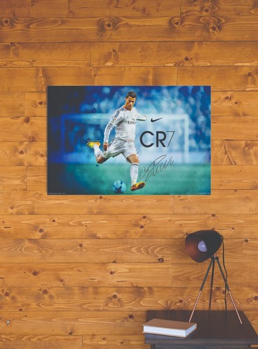 CRISTIANO RONALDO SOCCER HIGH QUALITY PHOTO POSTER PRINT READY TO HANG S53 - Picture 2 of 2
