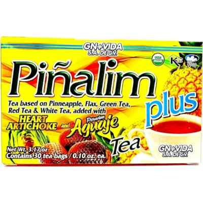 Pinalim Plus Tea Enhanced with Aguaje Peruano and Artichoke Heart