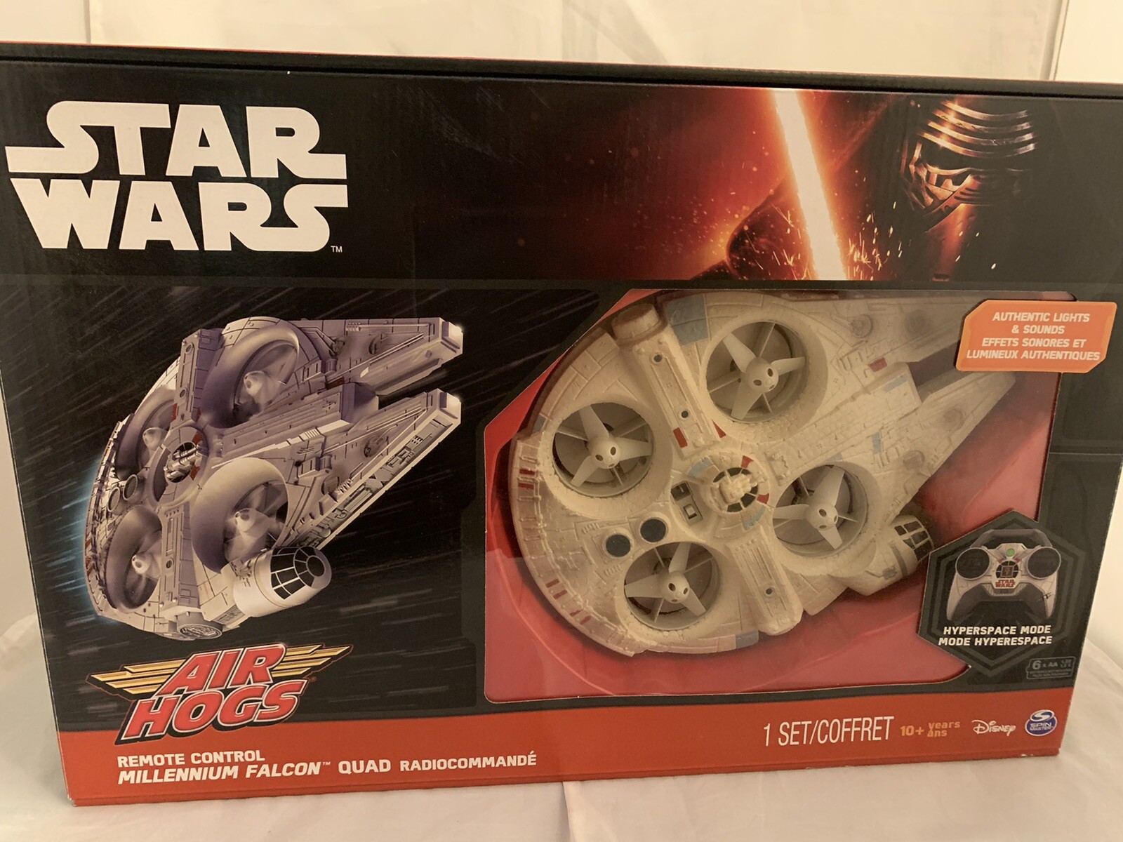 air hogs millennium falcon