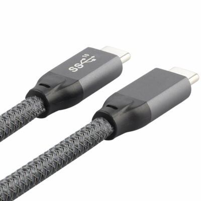 USB-CUSB 3.1 Type C Gen2 Male to Male Data Video 100W Cable 10Gbps with E-marker