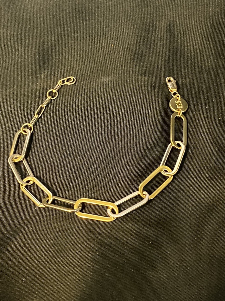 JENNIFER ZEUNER 925 STERLING SILVER VERMEIL MARTA BRACELET JZJ