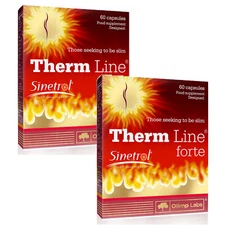THERM LINE FORTE - 60-180 Caps - Increased thermogenesis Weight loss Metabolism