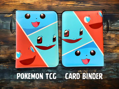 Pokemon Trading Card Binder Album Collection Pocket 400 Trading Card Case Chibi