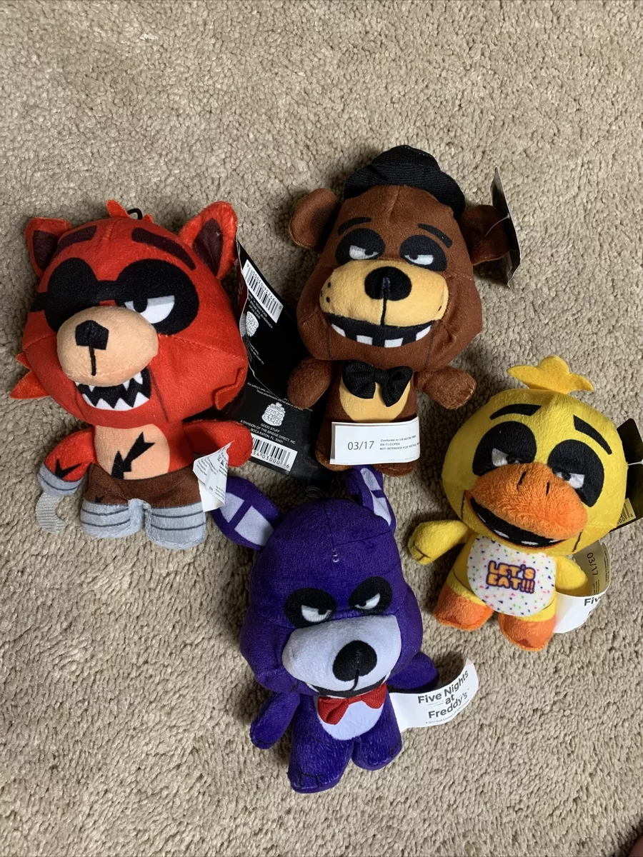 Five nights at freddy's plush best sale set