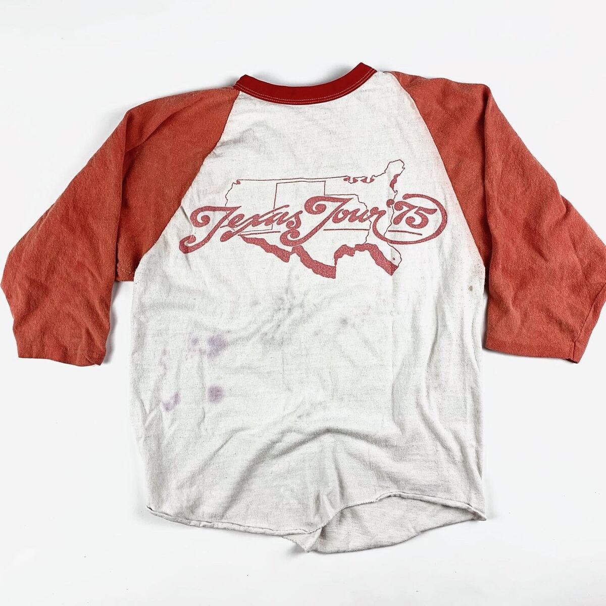 1975 ZZ Top Texas Tour Vintage Band Classic Rock Tee Raglan 1975 ZZ Top Texas Tour Vintage Band Classic Rock Tee Raglan