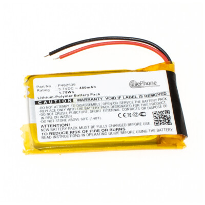 3,7V Akku Li-Polymer für Harman Kardon Soho - ersetzt P462539 - 480mAh